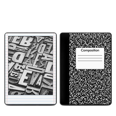 Kindle Paperwhite Skin - Composition Notebook