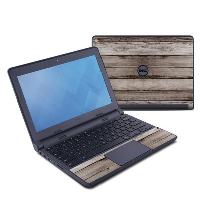Dell Chromebook 11 Skin - Barn Wood