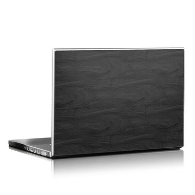 Laptop Skin - Black Woodgrain