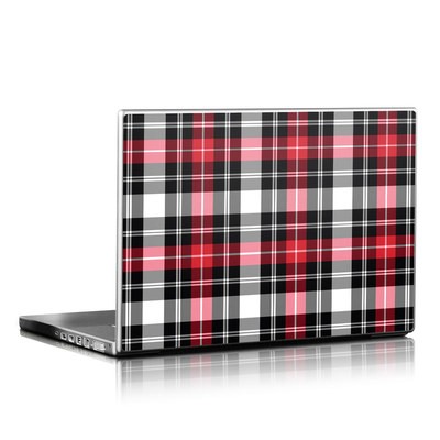 Laptop Skin - Red Plaid