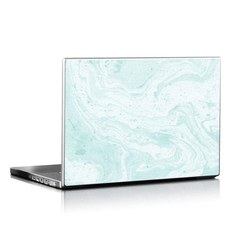 Laptop Skin - Winter Green Marble (Image 1)