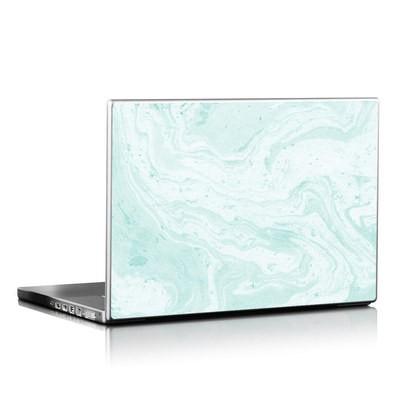 Laptop Skin - Winter Green Marble