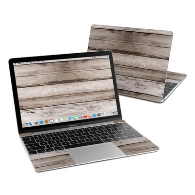 MacBook 12in Skin - Barn Wood