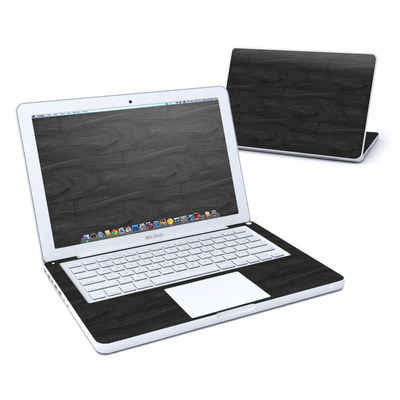 MacBook 13in Skin - Black Woodgrain