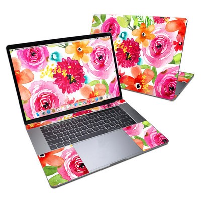 MacBook Pro 15in (2016) Skin - Floral Pop