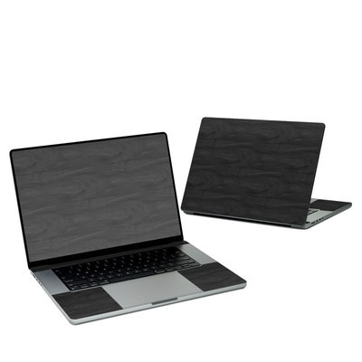 MacBook Pro 16 (2021) Skin - Black Woodgrain
