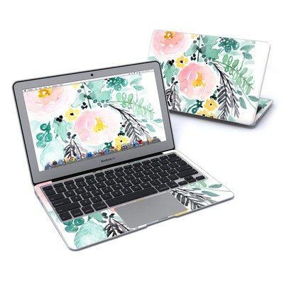 MacBook Air 11in Skin - Blushed Flowers
