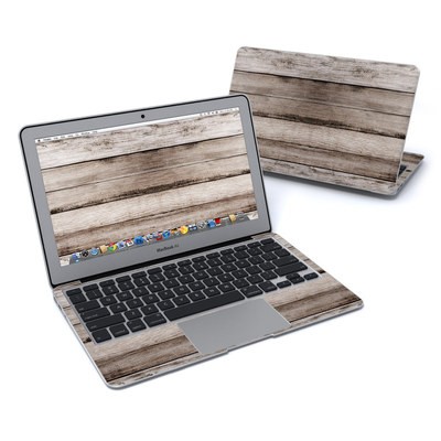 MacBook Air 11in Skin - Barn Wood