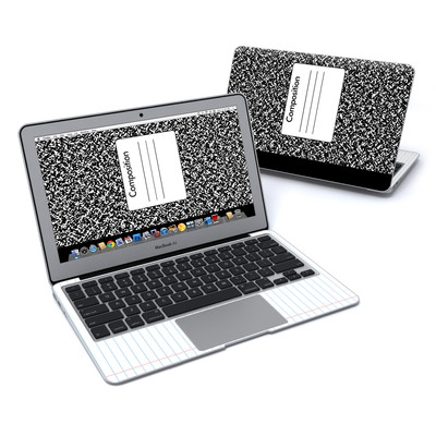 MacBook Air 11in Skin - Composition Notebook