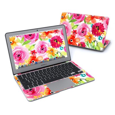 MacBook Air 11in Skin - Floral Pop
