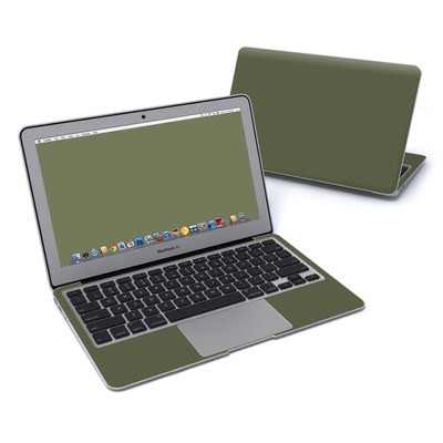 MacBook Air 11in Skin - Solid State Olive Drab