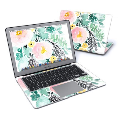 MacBook Air 13in Skin - Blushed Flowers