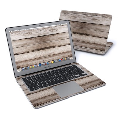 MacBook Air 13in Skin - Barn Wood