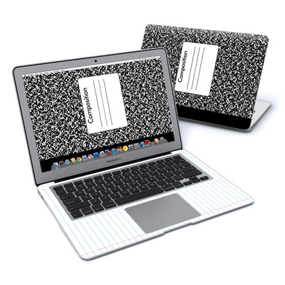 MacBook Air 13in Skin - Composition Notebook