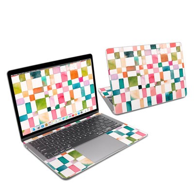 MacBook Air 13in (2020) Skin - Watercolor Squares