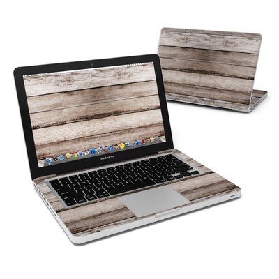 MacBook Pro 13in Skin - Barn Wood