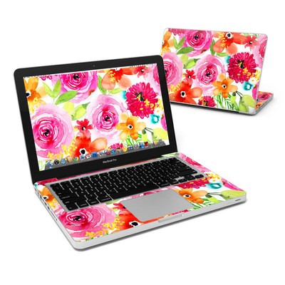 MacBook Pro 13in Skin - Floral Pop