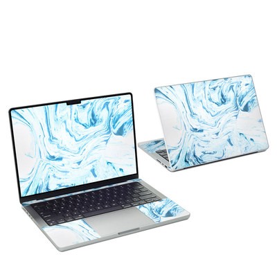 MacBook Pro 14 Skin - Azul Marble