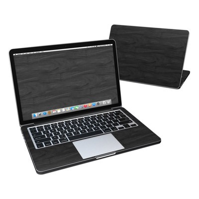 MacBook Pro Retina 13in Skin - Black Woodgrain