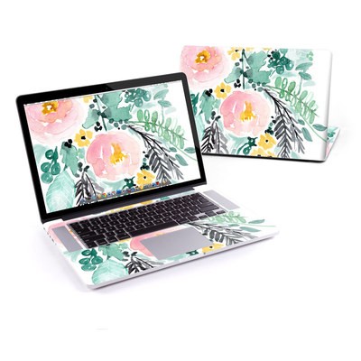 MacBook Pro Retina 13in Skin - Blushed Flowers