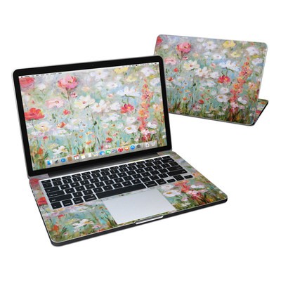 MacBook Pro Retina 13in Skin - Flower Blooms