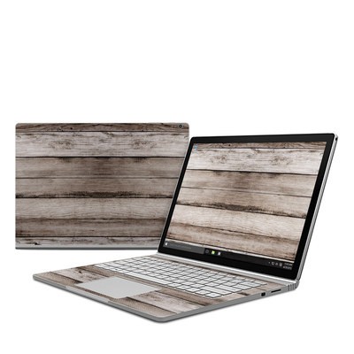 Microsoft Surface Book Skin - Barn Wood