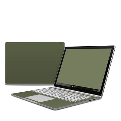 Microsoft Surface Book Skin - Solid State Olive Drab