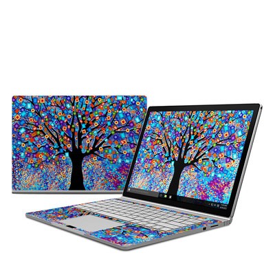 Microsoft Surface Book Skin - Tree Carnival