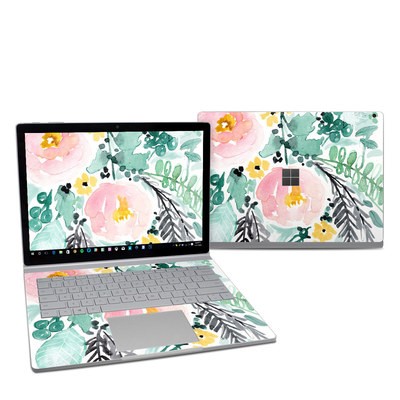 Microsoft Surface Book 2 13.5in (i5) Skin - Blushed Flowers