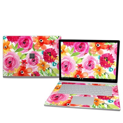 Microsoft Surface Book 2 15in (i7) Skin - Floral Pop
