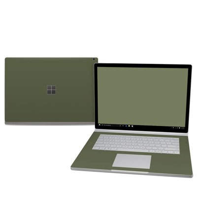 Microsoft Surface Book 2 15in (i7) Skin - Solid State Olive Drab