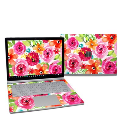 Microsoft Surface Book 2 13.5in (i7) Skin - Floral Pop