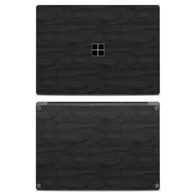 Microsoft Surface Laptop Skin - Black Woodgrain