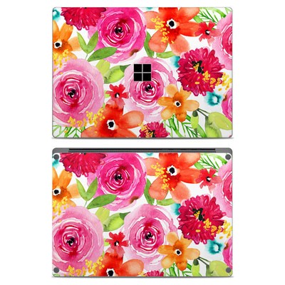 Microsoft Surface Laptop Skin - Floral Pop