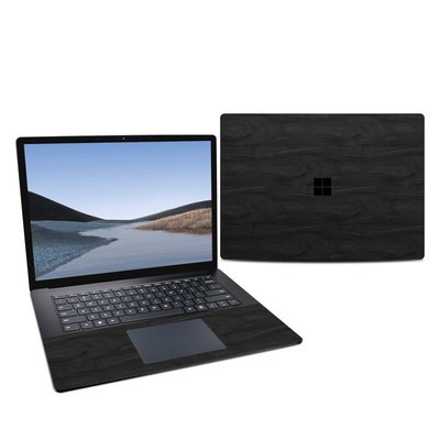 Microsoft Surface Laptop 3 15in Skin - Black Woodgrain