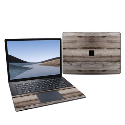 Microsoft Surface Laptop 3 15in Skin - Barn Wood