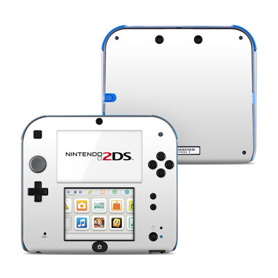 Nintendo 2DS Skin - Solid State White