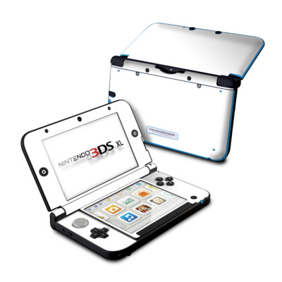 Nintendo 3DS XL Skin - Solid State White