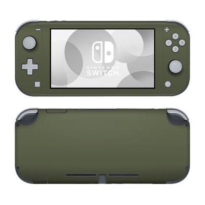 Nintendo Switch Lite Skin - Solid State Olive Drab
