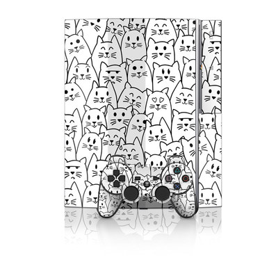 PS3 Skin - Moody Cats