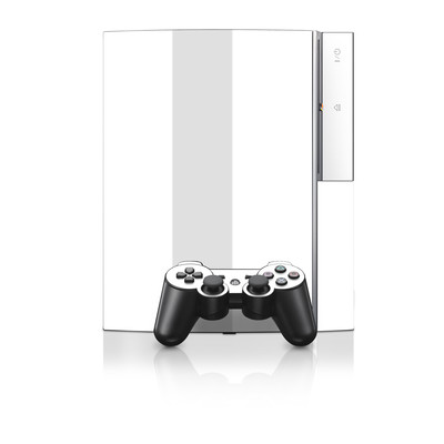 PS3 Skin - Solid State White