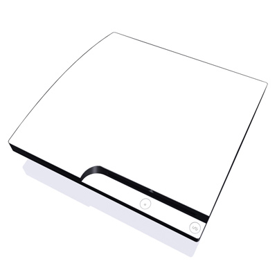 PS3 Slim Skin - Solid State White