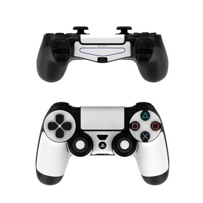 Sony PS4 Controller Skin - Solid State White