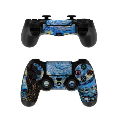 Sony PS4 Controller Skin - Starry Night