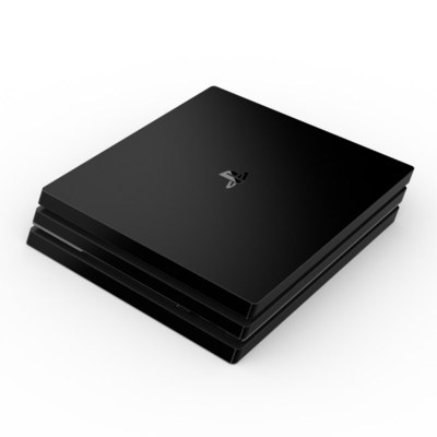 Sony PS4 Pro Skin - Solid State Black