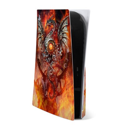 Sony PS5 Skin - Furnace Dragon