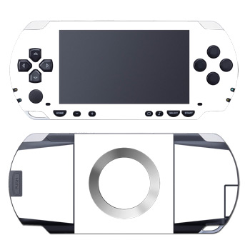PSP Skin - Solid State White