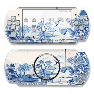 PSP 3000 Skin - Blue Willow