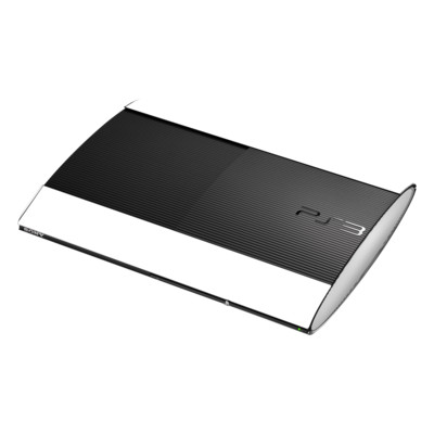 Sony Playstation 3 Super Slim Skin - Solid State White