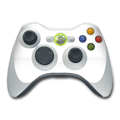 Xbox 360 Controller Skin - Solid State White